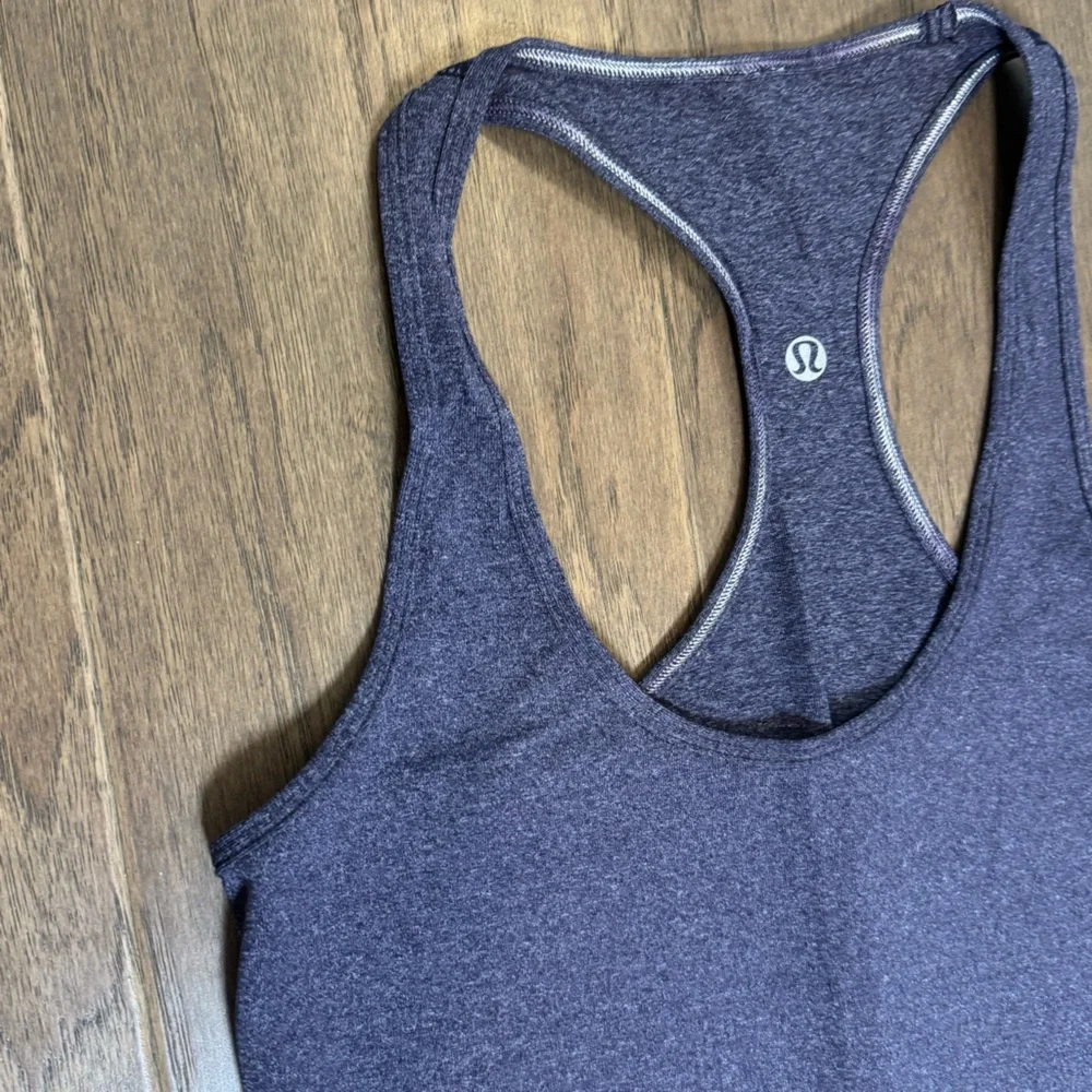 Lululemon Heather Purple Tank Top - Picture 4 of 8
